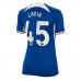 Billige Chelsea Romeo Lavia #45 Hjemmebane Fodboldtrøjer Dame 2023-24 Kortærmet